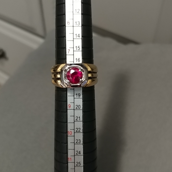 Vintage LIND 14KT HGE Ring Size 8 - Picture 7 of 8